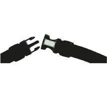 Saco em neopreno para cintura